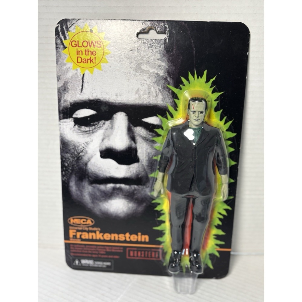 NECA Frankenstein Action Figure 2022 Glow‎ In The Dark Universal Monsters NEW